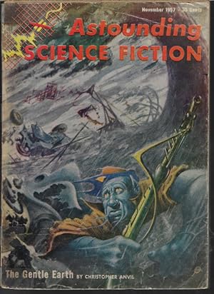 Bild des Verkufers fr ASTOUNDING Science Fiction: November, Nov. 1957 ("Citizen of the Galaxy") zum Verkauf von Books from the Crypt