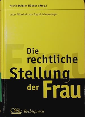 Seller image for Die rechtliche Stellung der Frau. for sale by Antiquariat Bookfarm