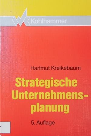 Seller image for Strategische Unternehmensplanung. for sale by Antiquariat Bookfarm