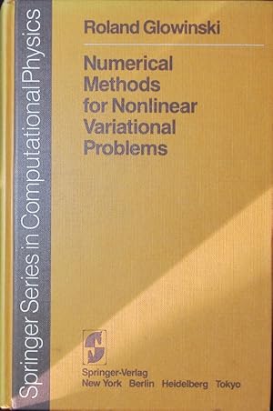 Image du vendeur pour Numerical methods for nonlinear variational problems. mis en vente par Antiquariat Bookfarm