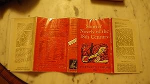 Seller image for SHORTER NOVELS OF THE 18TH CENTURY, eighteenth EVERYMAN'S LIBRARY #856 IN RED ILLUSTRATED DUSTJACKET WRAPPER DRAWING of Frightened Man BY IAN SMYTHE ,History of Rasselas by Dr. SAMUEL Johnson, ALEGORY OF PRINCE for sale by Bluff Park Rare Books