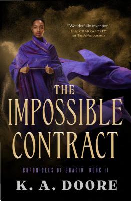 Imagen del vendedor de The Impossible Contract: Book 2 in the Chronicles of Ghadid (Paperback or Softback) a la venta por BargainBookStores