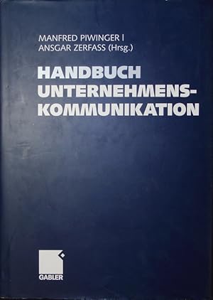 Bild des Verkufers fr Handbuch Unternehmenskommunikation. zum Verkauf von Antiquariat Bookfarm