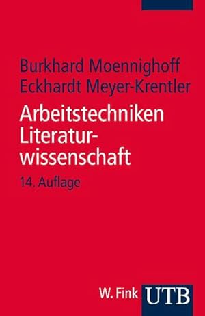 Bild des Verkufers fr Meyer-Krentler: Arbeitst. Literaturwissenschaft zum Verkauf von AHA-BUCH