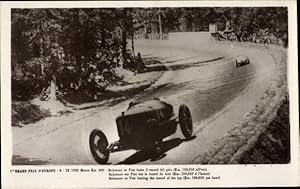 Ansichtskarte / Postkarte Monza Lombardia,1er Grand Prix d'Europe 1923, Fiat