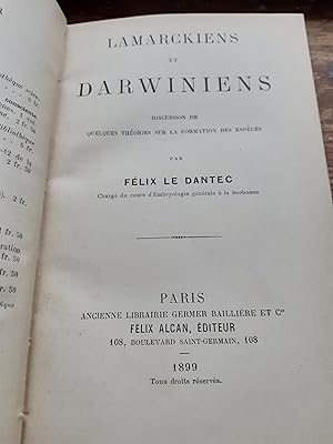 lamarckiens et darwiniens