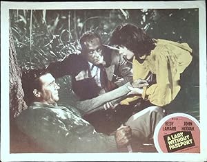 Seller image for A Lady Without Passport Lobby Card #3 1950 Hedy Lamarr, John Hodiak for sale by AcornBooksNH