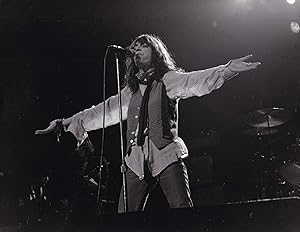 Original photograph of Patti Smith in performance in West Germany, 1978