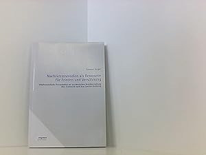 Seller image for Nachrichtenmedien als Ressource fr Frieden und Vershnung: Inhaltsanalytische Pressestudien zur westdeutschen Berichterstattung ber Frankreich nach . (Friedens- und Demokratiepsychologie) for sale by Book Broker