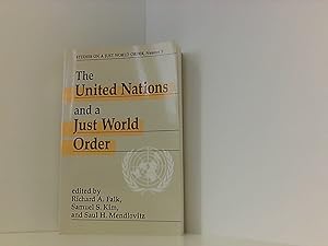 Bild des Verkufers fr The United Nations And A Just World Order (STUDIES ON A JUST WORLD ORDER) zum Verkauf von Book Broker