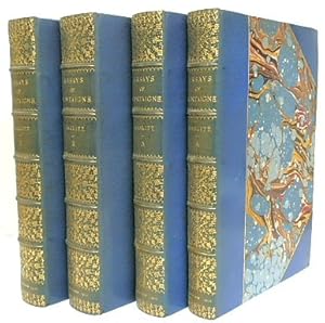 Image du vendeur pour Essays of Montaigne, Volumes I-IV mis en vente par PsychoBabel & Skoob Books