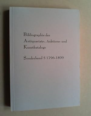 Verzeichnis der Kataloge von Buchauktionen und Privatbibliotheken aus dem deutschsprachigen Raum....