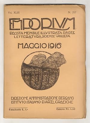EMPORIUM. Rivista mensile illustrata d'arte, letteratura scienze e varietà. Vol. XLIII. N. 257. M...