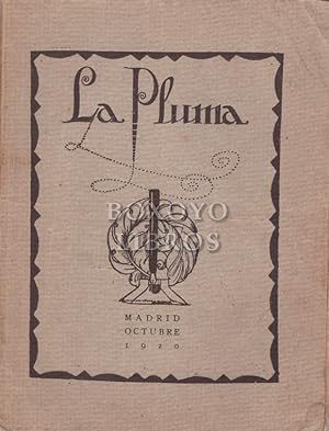 Imagen del vendedor de La Pluma. Revista Literaria. (Num. 5. Octubre. Ao I) a la venta por Boxoyo Libros S.L.