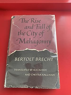 Seller image for The Rise and Fall of the City of Mahagonny for sale by Ocean Tango Books