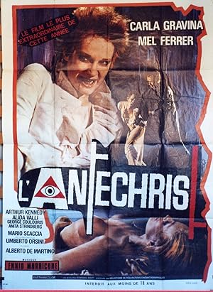 "L'ANTÉCHRIST / BAISER DE SATAN (L'ANTICRISTO)" Réalisé par Alberto DE MARTINO en 1974 avec Carla...