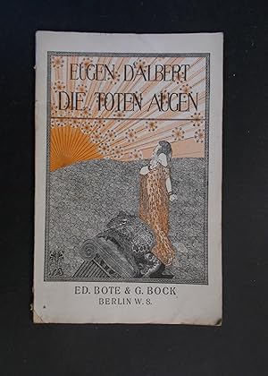 Image du vendeur pour Die toten Augen mis en vente par Antiquariat Strter