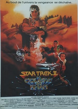 "STAR TRECK II : LA COLÈRE DE KHAN (WRATH OF KHAN)" Réalisé par Nicholas MEYER en 1982 avec Willi...