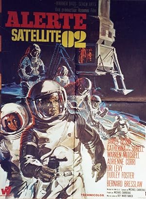 "ALERTE SATELLITE 02 (MOON ZERO TWO)" Réalisé par Roy Ward BAKER pour la HAMMER en 1969 avec Jame...