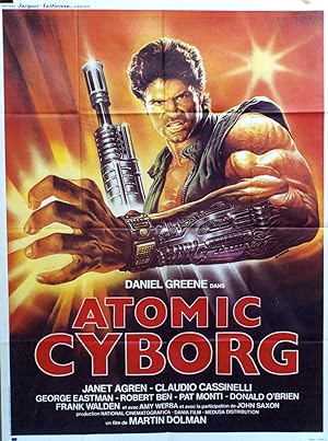 "ATOMIC CYBORG" VENDETTA DAL FUTURO / Réalisé par Martin DOLMAN (Sergio MARTINO) en 1985 avec Dan...