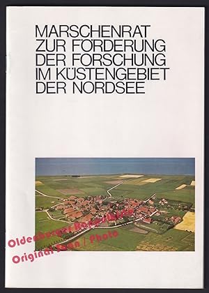 20 Jahre Marschenrat 1950 - 1970: Marschenrat zur Förderung der Forschung im Küstengebiet der Nor...