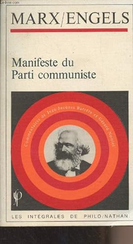 Image du vendeur pour Manifeste du Parti Communiste - "Les intgrales de philo" mis en vente par Le-Livre
