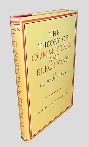 Bild des Verkufers fr The Theory of Committees and Elections zum Verkauf von Grayshelf Books, ABAA, IOBA