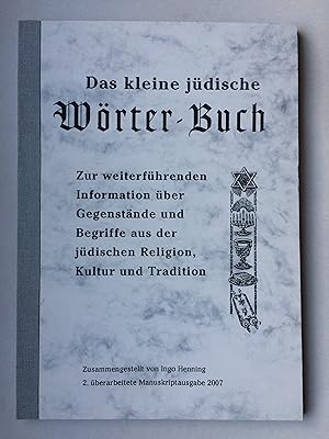 Das kleine jüdische Wörter-Buch (Wörterbuch). Zur weiterführenden Information über Gegenstände un...