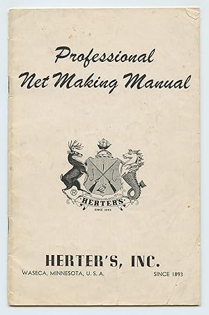 Imagen del vendedor de Professional Net Making Manual a la venta por Attic Books (ABAC, ILAB)