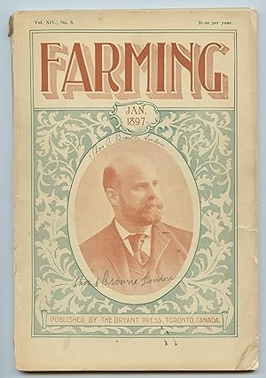 Bild des Verkufers fr Farming, Jan. 1897 zum Verkauf von Attic Books (ABAC, ILAB)