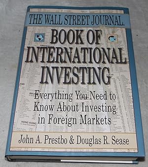 Seller image for The Wall Street Journal Book of International Investing: Revised Edition for sale by Pheonix Books and Collectibles