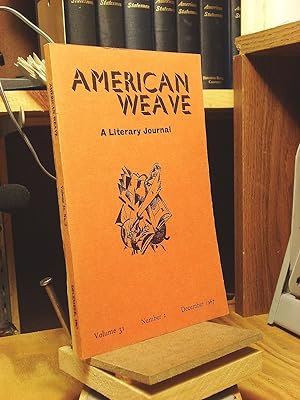 Image du vendeur pour American Weave: A Literary Journal, Vol. 31 No. 2, 1967 mis en vente par Henniker Book Farm and Gifts