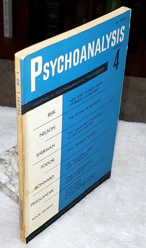 Psychoanalysis: Journal of Psychoanalytic Psychology, Volume 2, Number 4 (Spring-Summer, 1954)