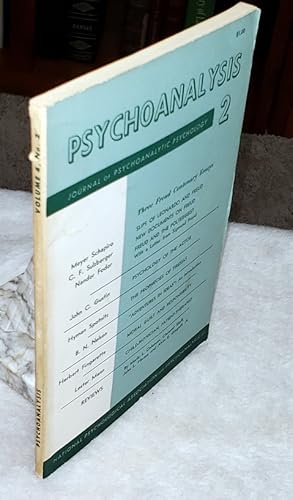 Psychoanalysis: Journal of Psychoanalytic Psychology, Volume 4, Number 2 (Winter 1955-56)