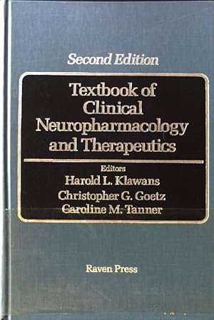 Bild des Verkufers fr Textbook of Clinical Neuropharmacology and Therapeutics; zum Verkauf von books4less (Versandantiquariat Petra Gros GmbH & Co. KG)