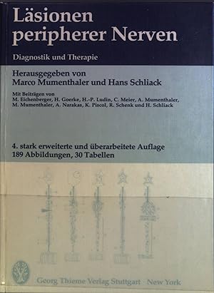 Seller image for Lsionen peripherer Nerven : Diagnostik und Therapie. for sale by books4less (Versandantiquariat Petra Gros GmbH & Co. KG)