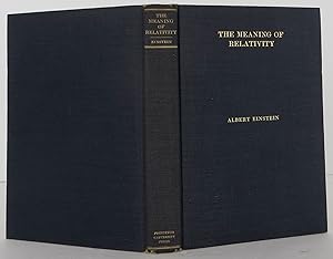 Bild des Verkufers fr The Meaning of Relativity zum Verkauf von Bookbid