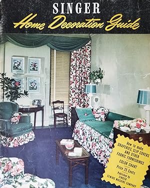 Bild des Verkufers fr Singer Home Decoration Guide zum Verkauf von Mowrey Books and Ephemera