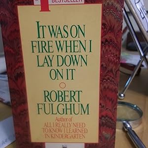 Imagen del vendedor de It Was On Fire When I Lay Down On It a la venta por Quailcottage Books