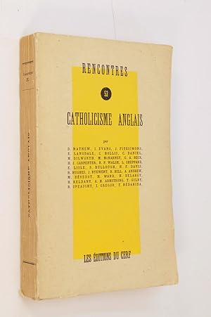 Seller image for Catholicisme anglais for sale by Librairie Douin