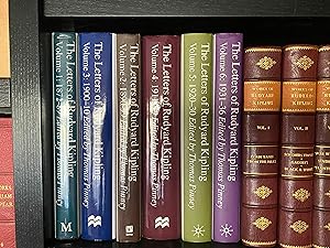 Bild des Verkufers fr The Letters of Rudyard Kipling 1872-1936 in 6 Volumes COMPLETE SET zum Verkauf von Mathias Schoen