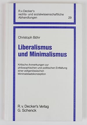 Liberalismus und Minimalismus