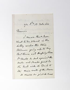 Imagen del vendedor de An Original Hand Written Letter Signed by Prime Minister Henry John Temple, 3rd Viscount Palmerston. a la venta por Lasting Words Ltd