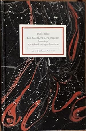 Image du vendeur pour Die Rckkehr der Iphigenie. Monologe. Aus dem Neugriechischen und mit einem Nachwort von Asteris und Ina Kutulas. Mit Steinzeichnungen des Autors. mis en vente par Antiquariat Johann Forster