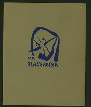 Einladung zur Ausstellungseröffnung: der blaue Reiter. Galerie Maeght, Paris. A l occasion du cin...