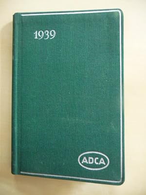 - ADCA Jahrbuch 1939. Allgemeine Deutsche Credit-Anstalt. Bank für Jedermann im mitteldeutschen W...