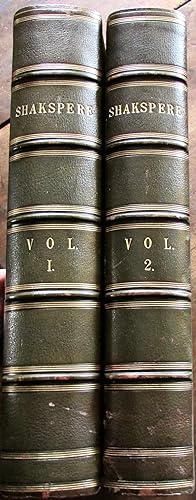 THE WORKS OF SHAKESPEARE IMPERIAL EDITION. COMPLETE IN TWO VOLUMES