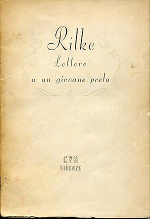 Imagen del vendedor de Lettere a un giovane poeta, a cura di G. degli Ubertis a la venta por Studio Bibliografico Viborada