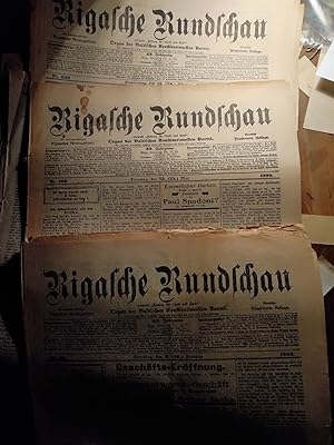 Seller image for Rigasche Rundschau Nr. 27,106(unvollstndig ,238 for sale by Windau Antiquariat