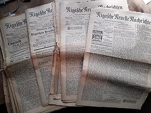 Seller image for Rigasche Neueste Nachrichten Organ des liberalen Deutschtums 4. Jahrgang, Nr: 37,40,60,64,65,66,70,74,75,79,80,81,86,87,88,90,91,93,94,95,96,97,98, for sale by Windau Antiquariat